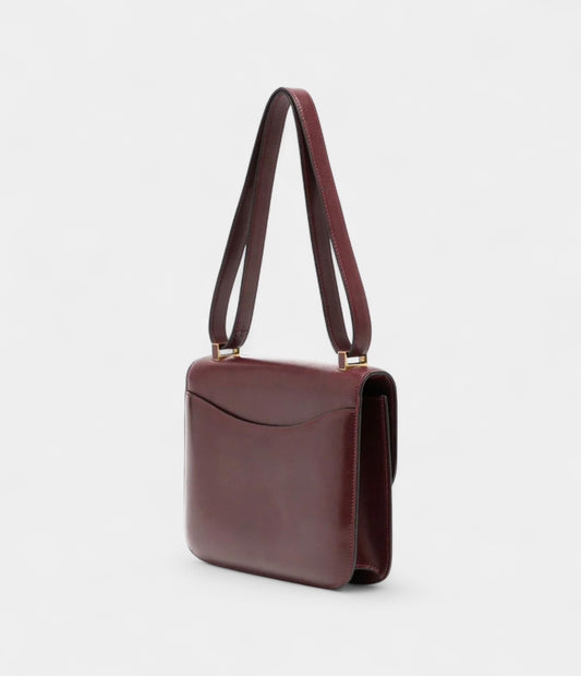 Hermès Constance 24 cm Burgundy Handbag