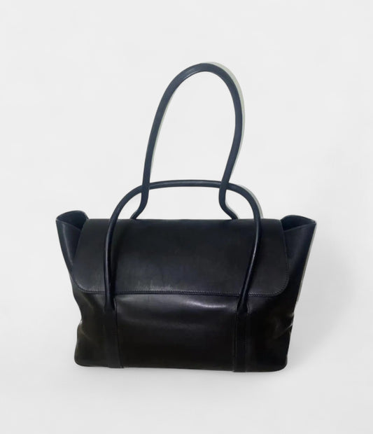 Hermès 2002 Leather Black Handbag