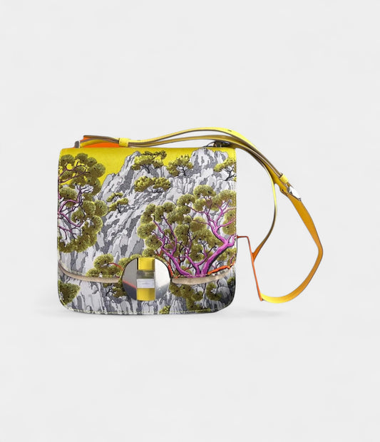 Hermès 2002 Multicolour Leather Handbag