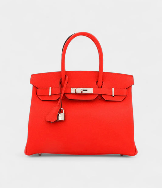 Hermès Birkin 30 Leather Handbag A Timeless Symbol of Elegance