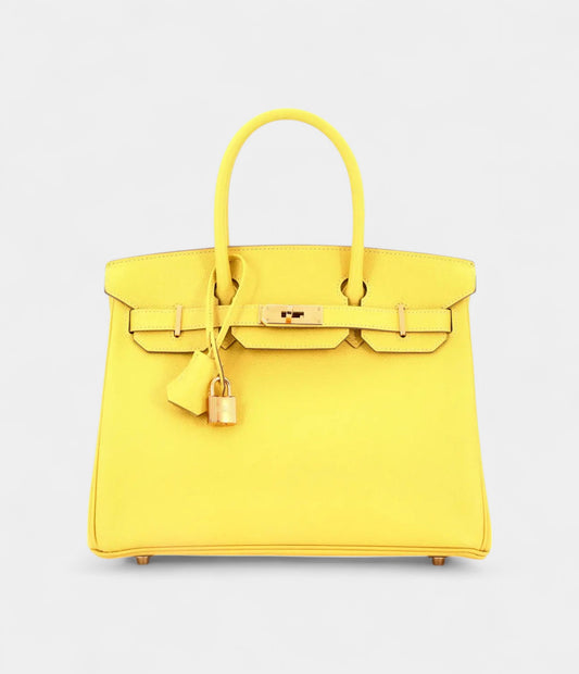 Hermès Birkin 30 Leather Handbag A Timeless Symbol of Luxury