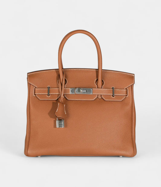 Hermès Birkin 30 Leather Handbag Icon of Luxury