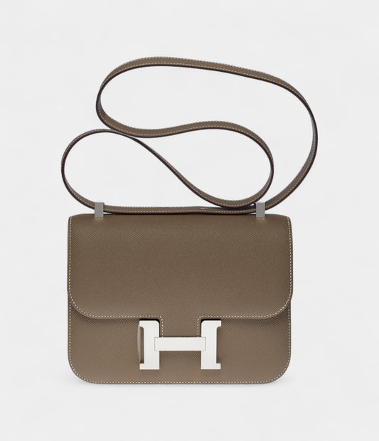 Hermès Constance 24 Etoupe Epsom Leather shoulder bag