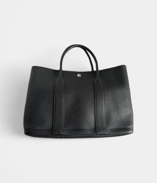 Hermès Garden Party Black Handbag