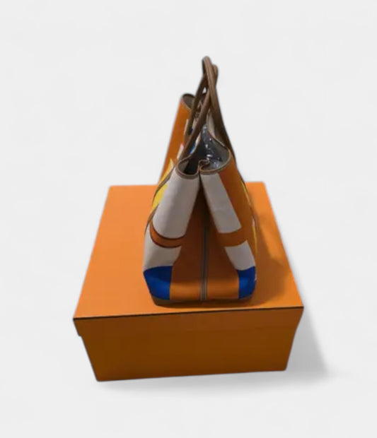 Hermès Garden Party Cloth Bag in Multicolour Bag