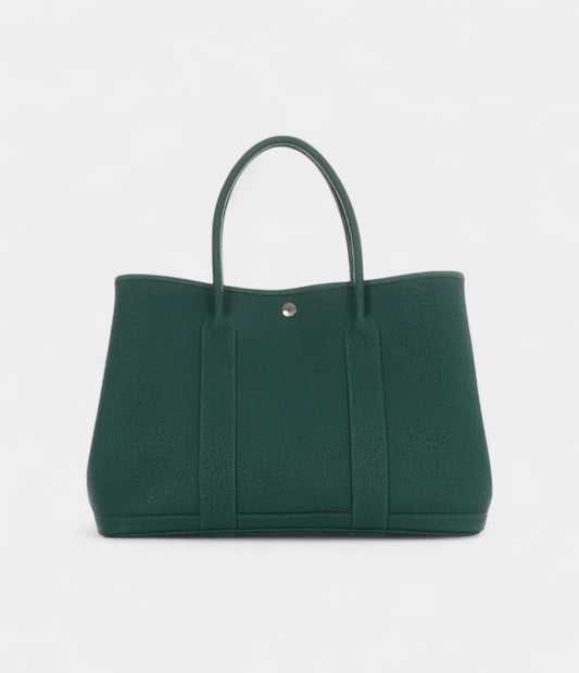 Hermès Garden Party Green Cloth Bag
