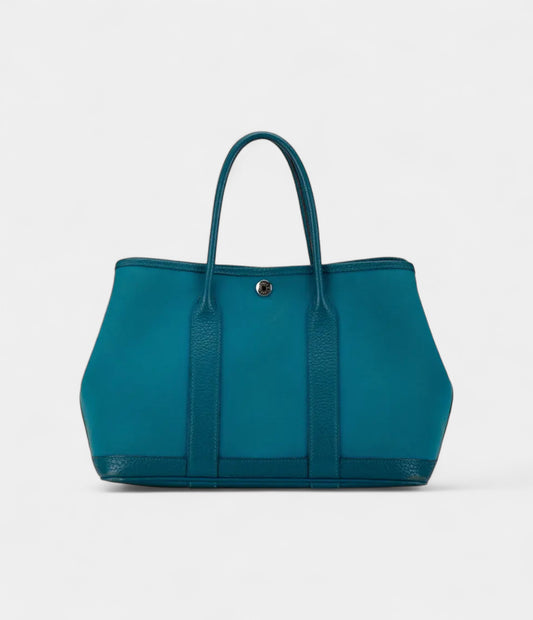Hermès Garden Party Leather Tote Bag with Timeless Elegance