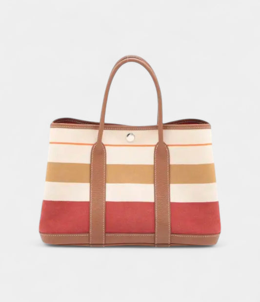 Hermes Garden Party Multicolour Cloth Tote Bag