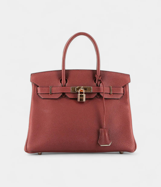 Hermes Birkin 40 Red Bag