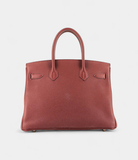 Hermes Birkin 40 Red Bag