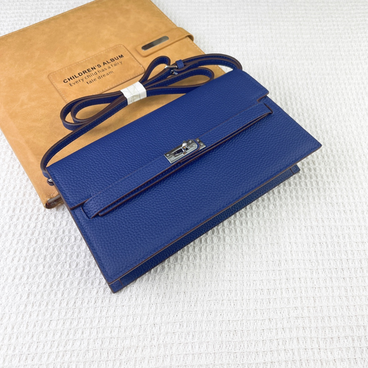 The New Hermès Kelly Shoulder Bag-blue