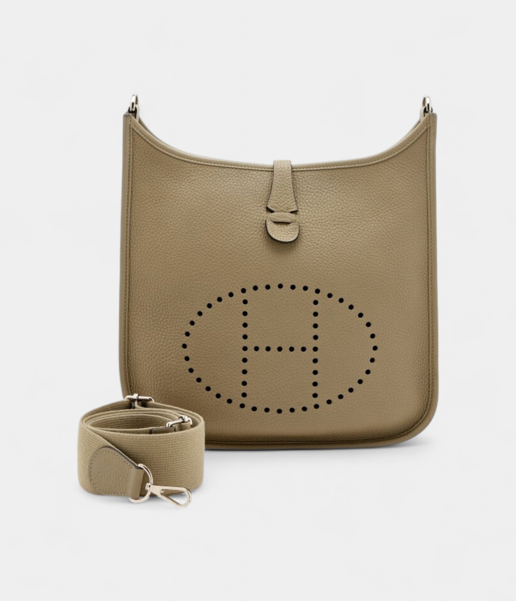 Beige Marfa Clemence Evelyne III PM 29 Palladium Hardware