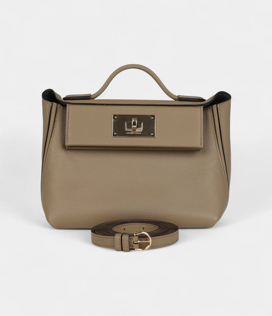 Hermes 24/24 Handmade Marfa Verso Evercolor and Swift Permabrass Hardware
