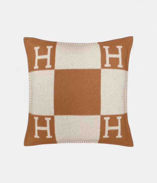 Hermès Avalon Large Model Wool & Cashmere Pillow