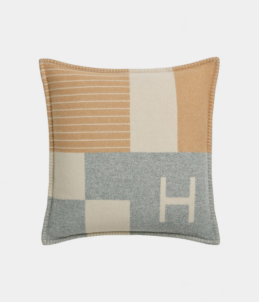 Hermès Avalon Piano Wool & Cashmere Pillow