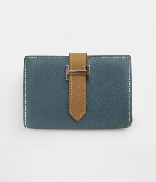 Hermès Béarn Leather Wallet Classic Elegance in a Slim Silhouette