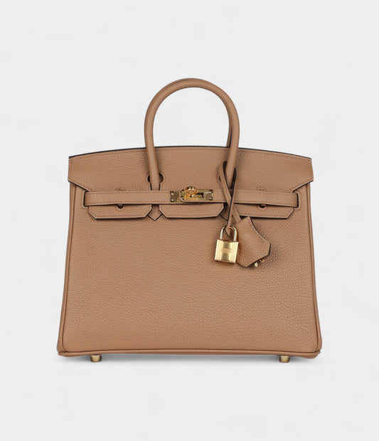 Hermès Birkin 25 Chai Togo Gold Hardware