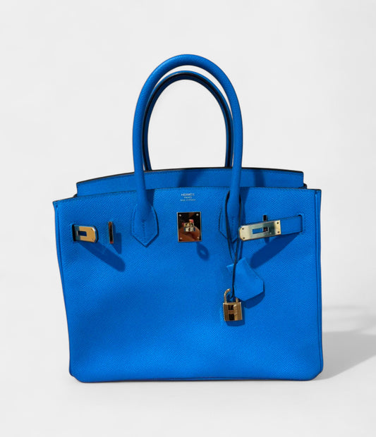 Hermès Birkin 30 A Classic in Leather Craftsmanship