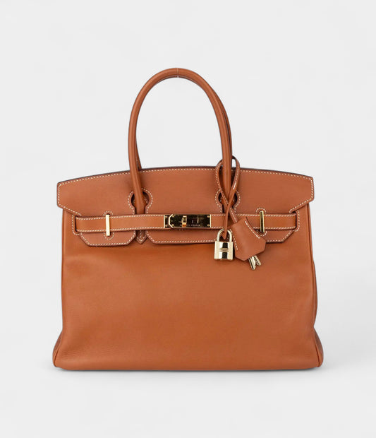 Hermès Birkin 30 Brown Leather Handbag Timeless Sophistication in a Warm, Classic Hue