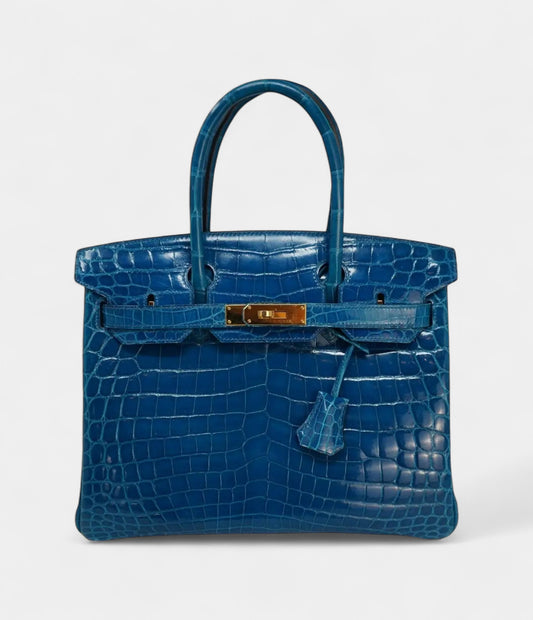 Hermès Birkin 30 Crocodile Handbag The Pinnacle of Exotic Luxury