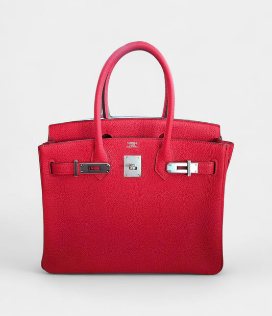 Hermès Birkin 30 Leather Handbag A Legacy of Timeless Craftsmanship
