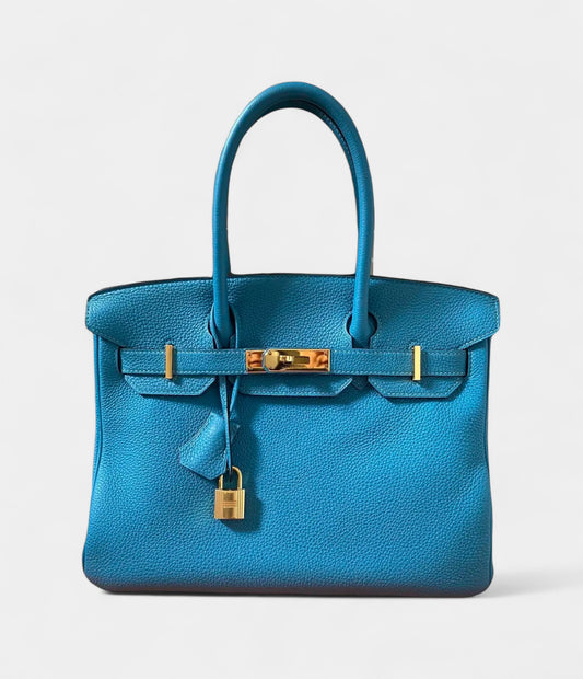 Hermès Birkin 30 Leather Handbag Timeless Elegance in a Classic