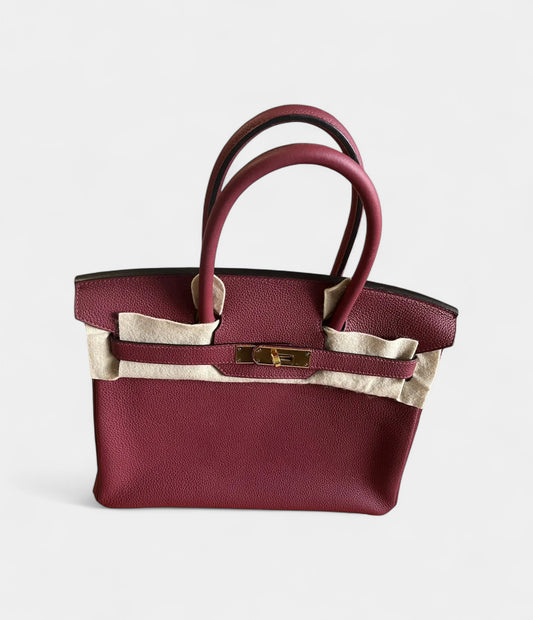 Hermès Birkin 30 Leather Handbag Timeless in a Classic