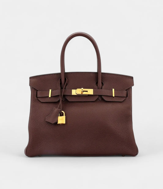 Hermès Birkin 30 Leather Tote Luxury Classic
