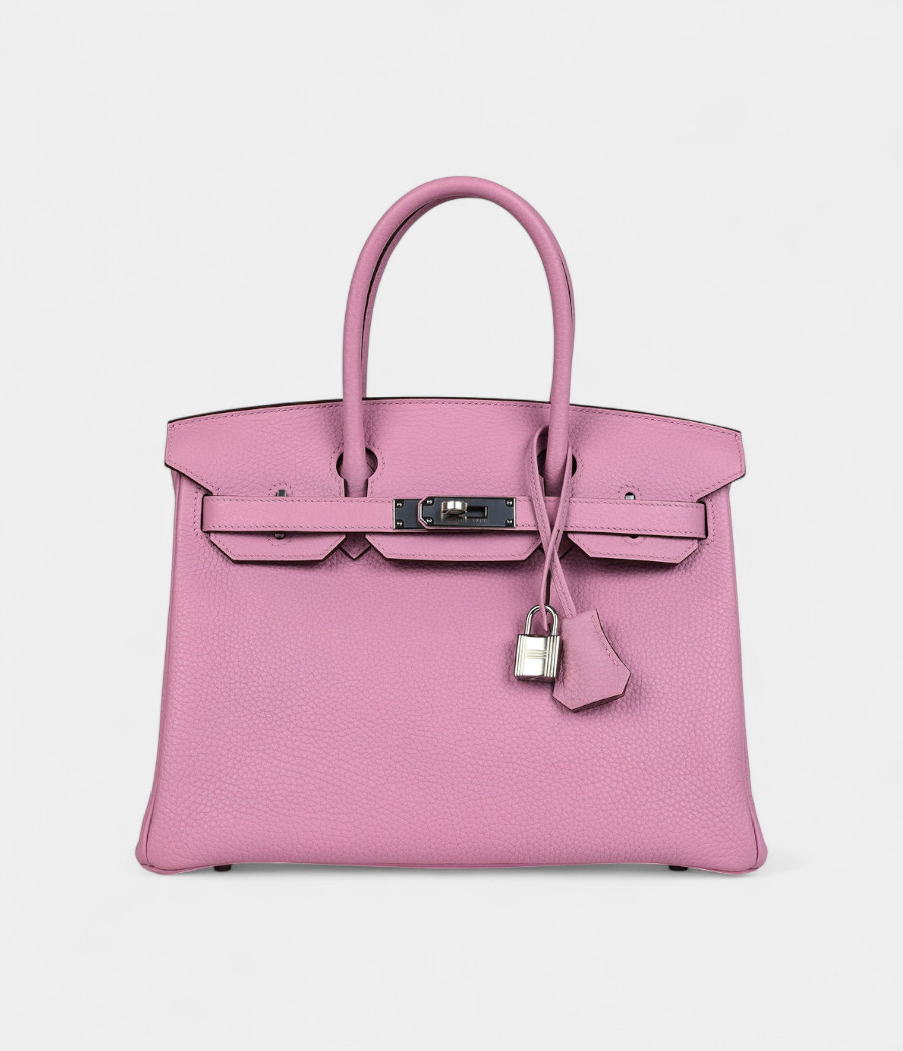 Hermès Birkin 30 Mauve Sylvestre Clemence Palladium Hardware