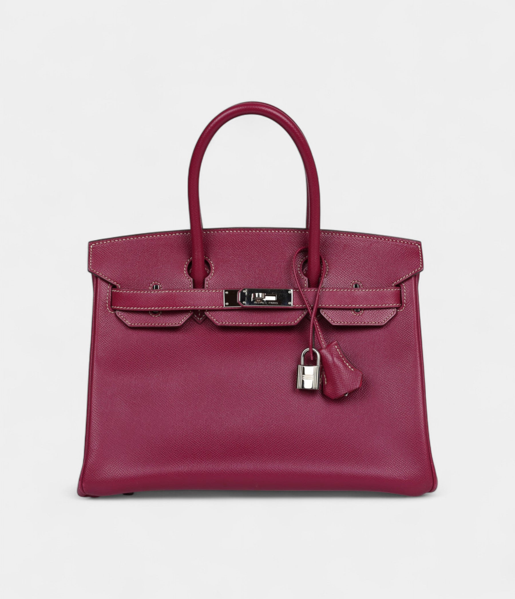 Hermès Birkin 30 Tosca Candy Epsom Palladium Hardware