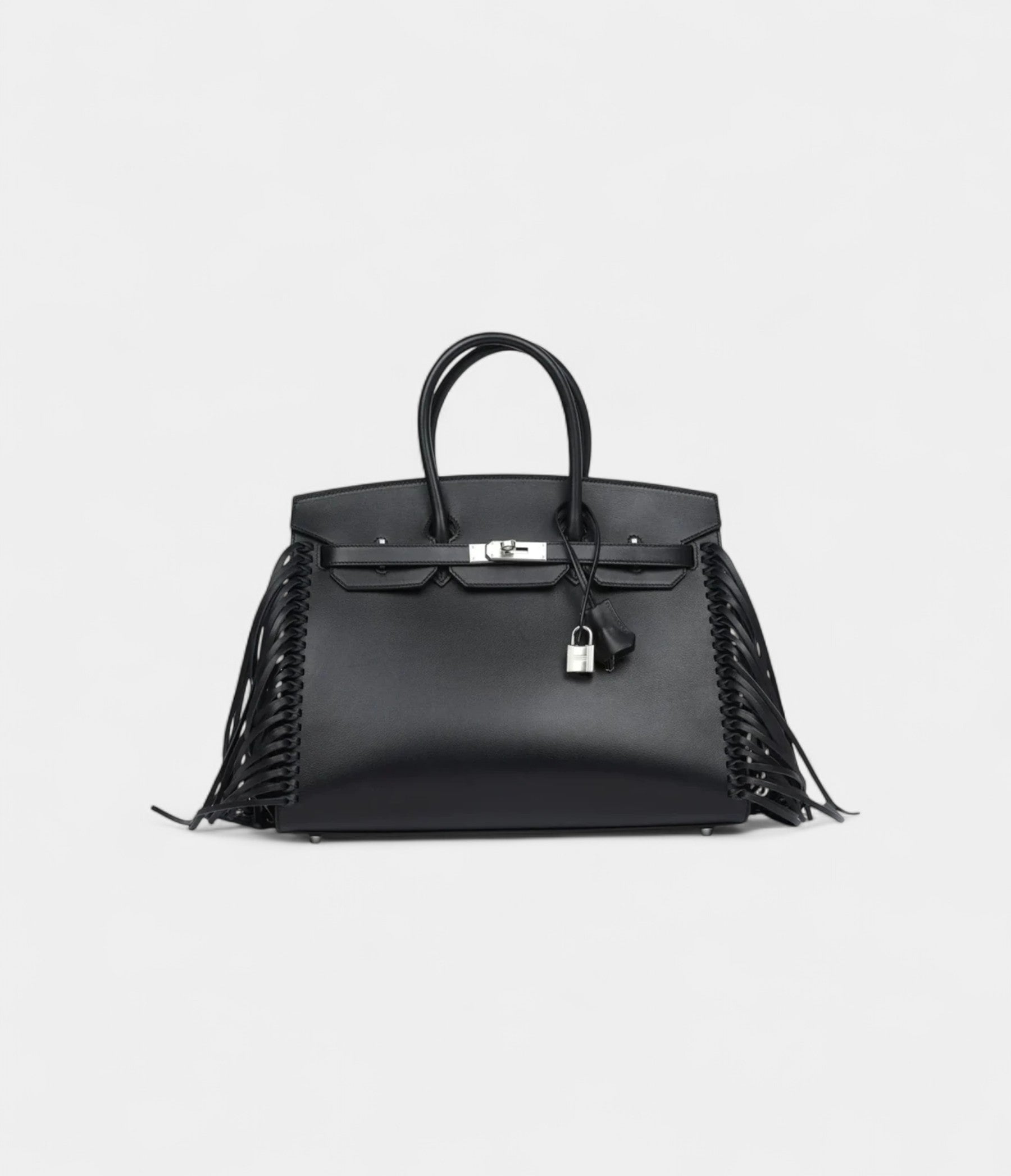 Hermès Birkin 35 Anate Black Evergrain Palladium Hardware