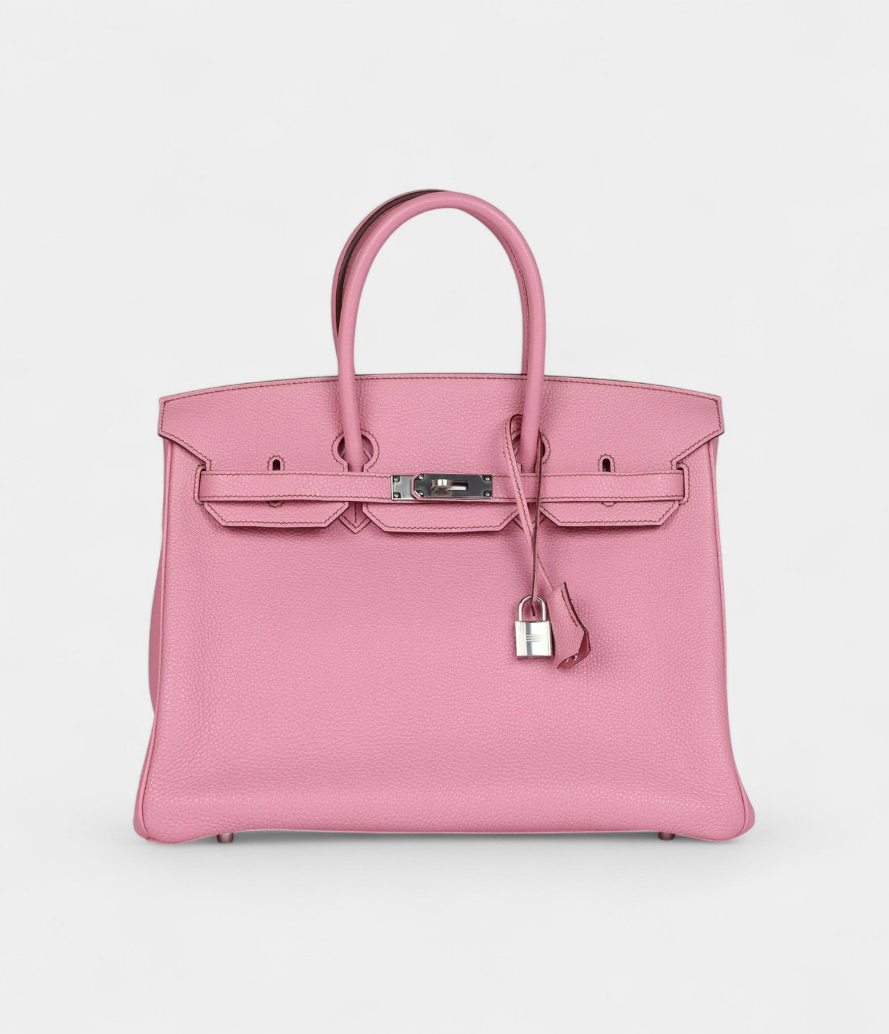 Hermès Birkin 35 Bubblegum Togo Palladium Hardware