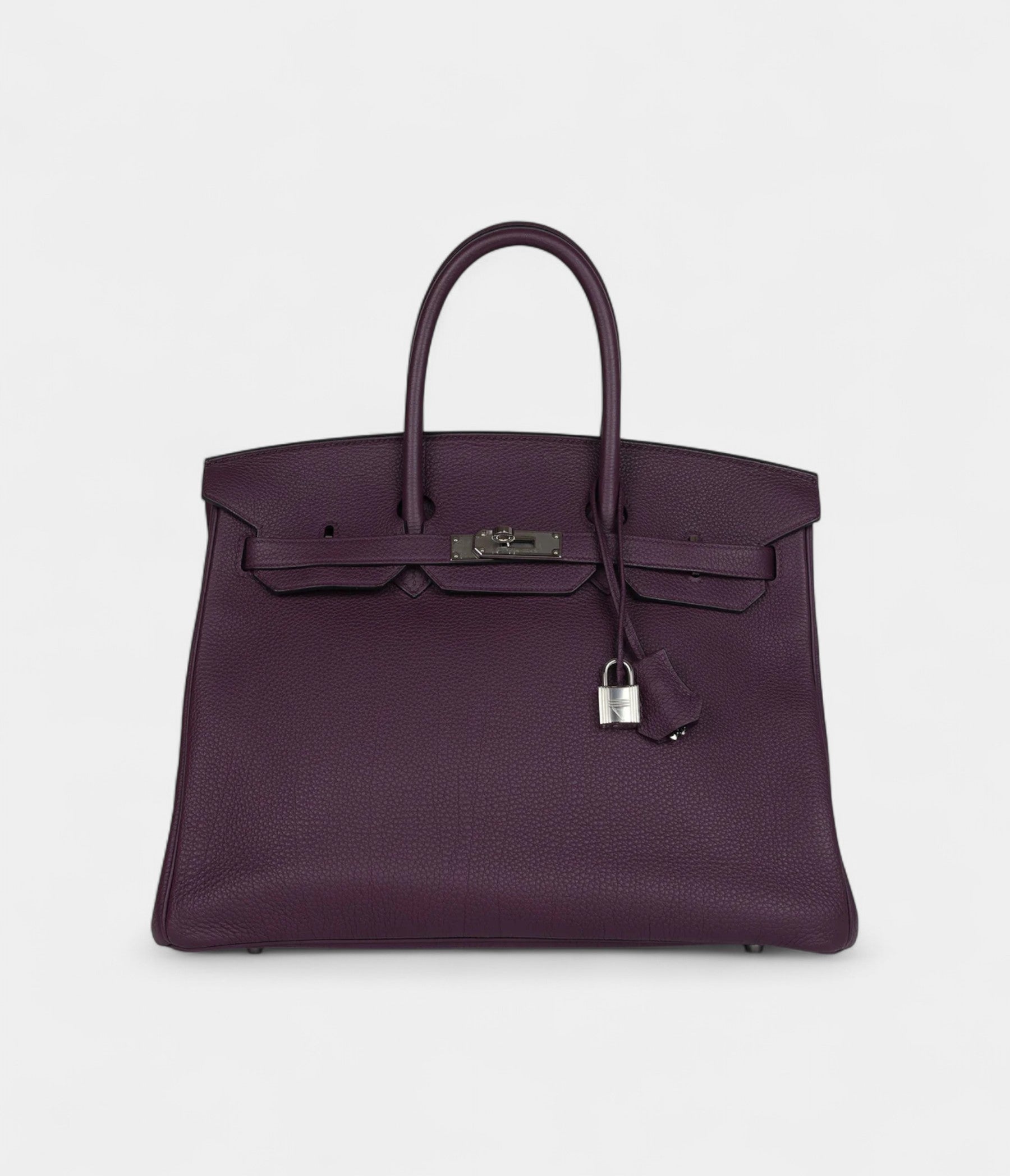 Hermès Birkin 35 Cassis Togo Palladium Hardware