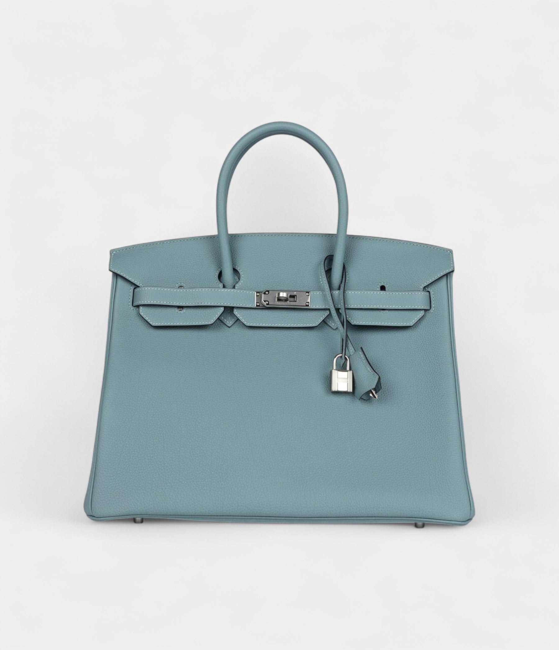 Hermès Birkin 35 Ciel Togo Palladium Hardware