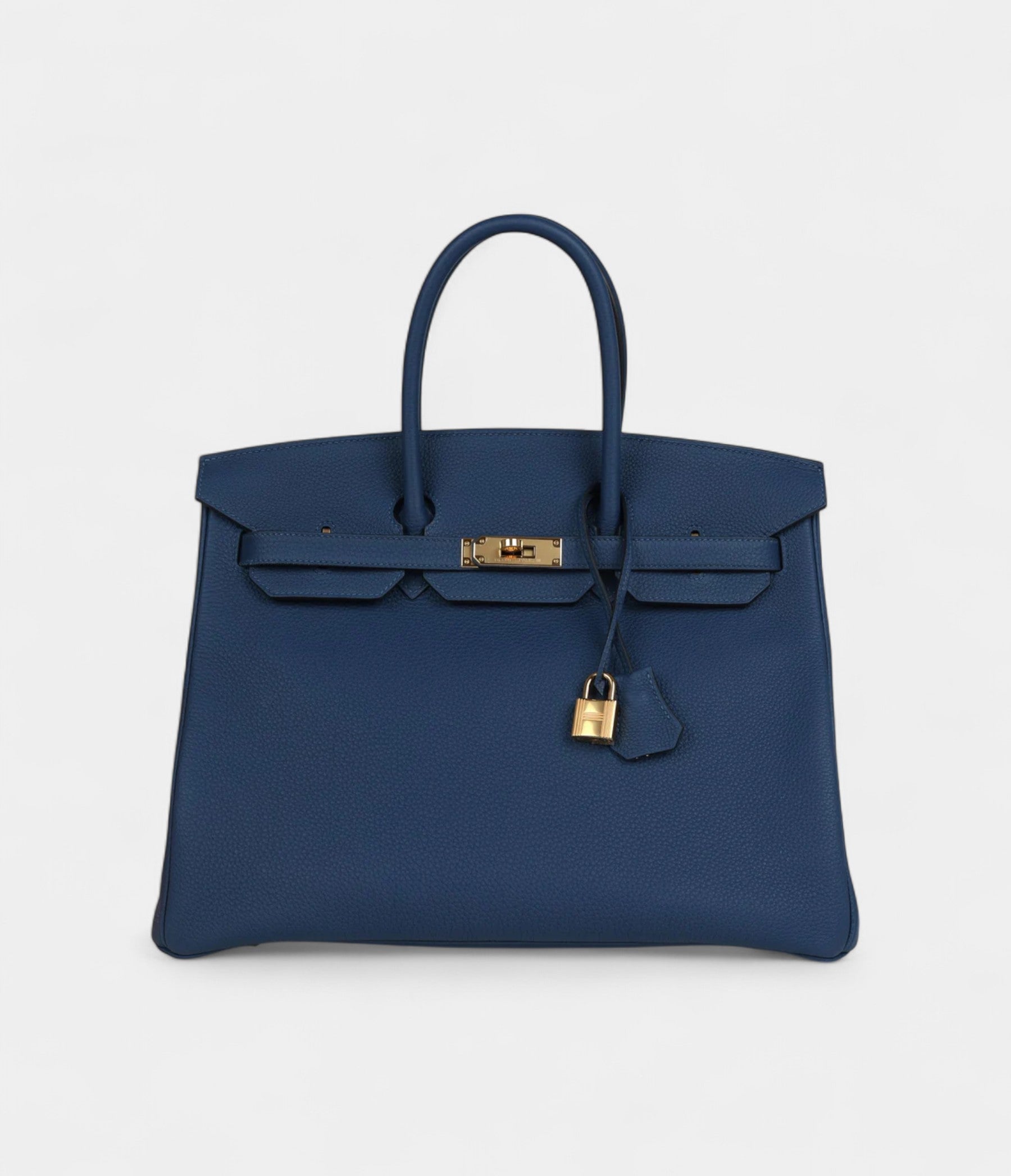 Hermès Birkin 35 Deep Bleu Togo Gold Hardware