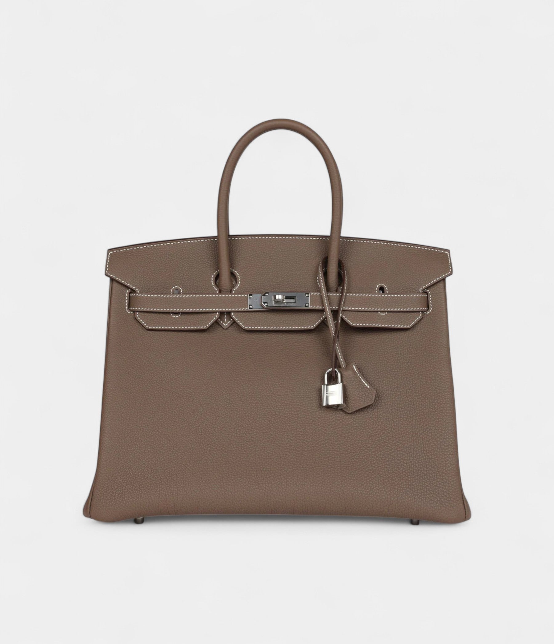 Hermès Birkin 35 Etoupe Togo Palladium Hardware