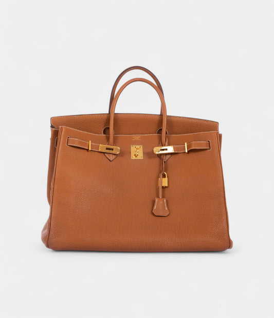 Hermès Birkin 40 Gold Togo Gold Hardware
