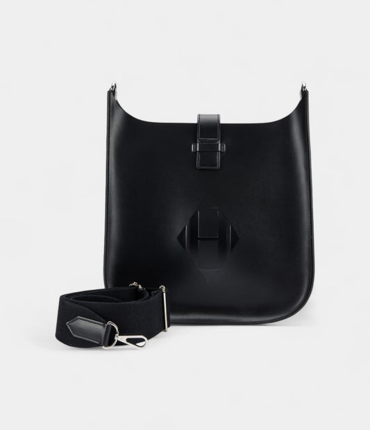Hermès Black Vache Hunter Evelyne III 29 Palladium Hardware