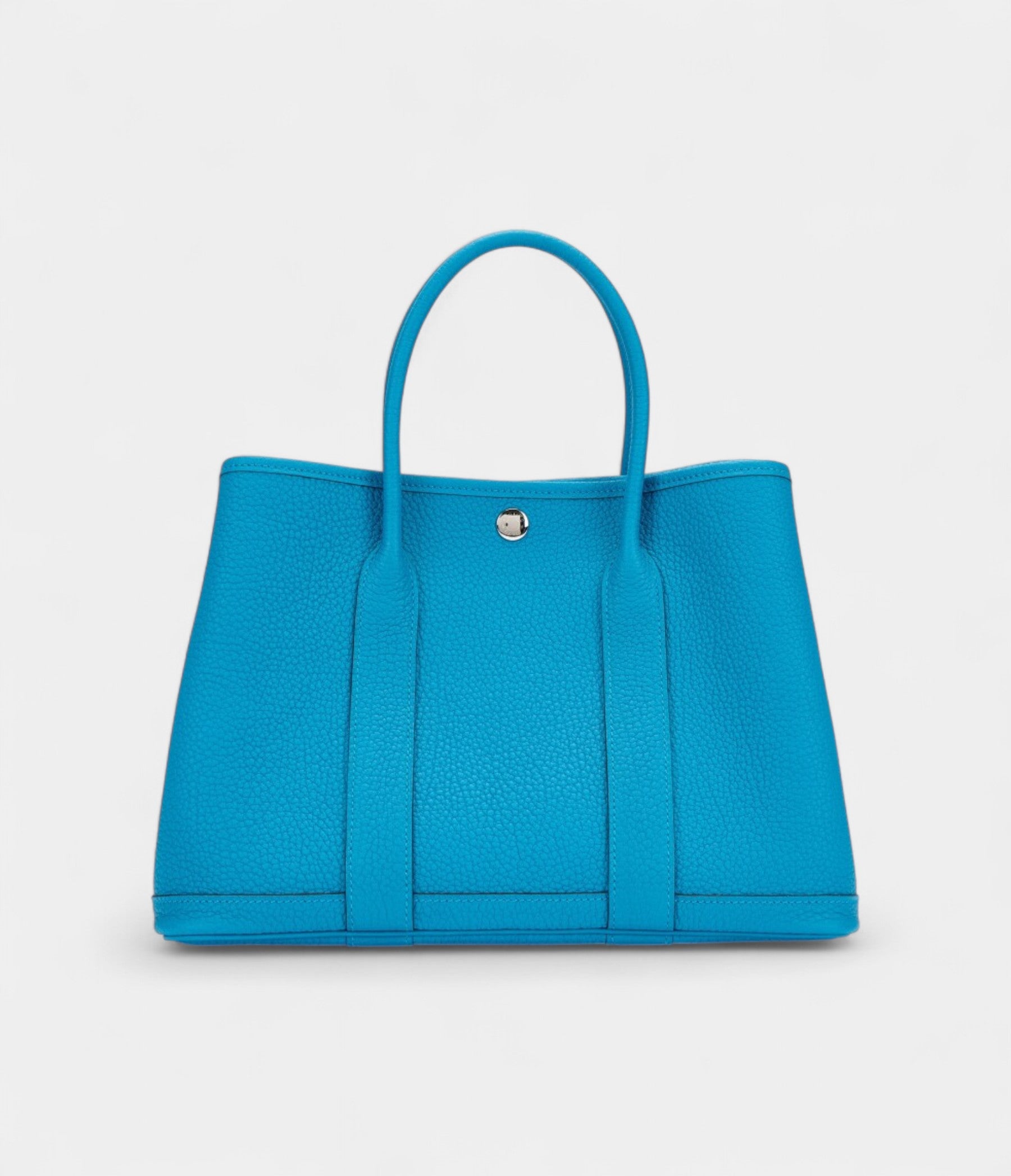 Hermès Bleu Zanzibar Negonda Garden Party 30 TPM Palladium Hardware