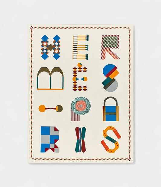 Hermès Bricole Wool & Cashmere Blanket
