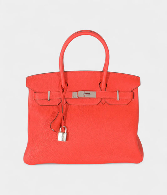 Hermès Capucine Togo Birkin 30