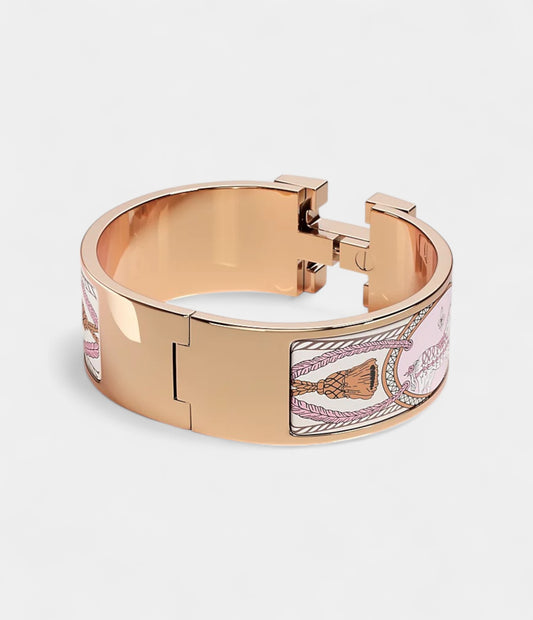 Hermès Clic Clac H Grand Apparat Bracelet Aube
