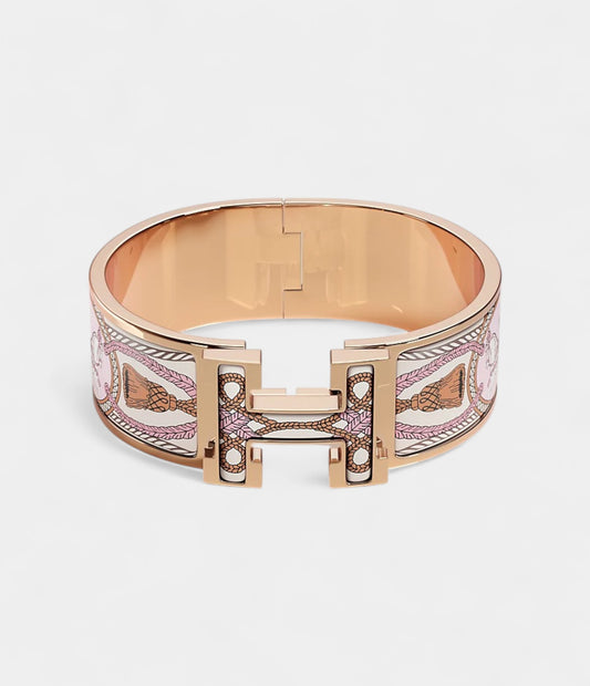 Hermès Clic Clac H Grand Apparat Bracelet Aube