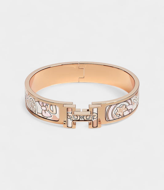 Hermès Clic H Candy Libris Bracelet Dawn