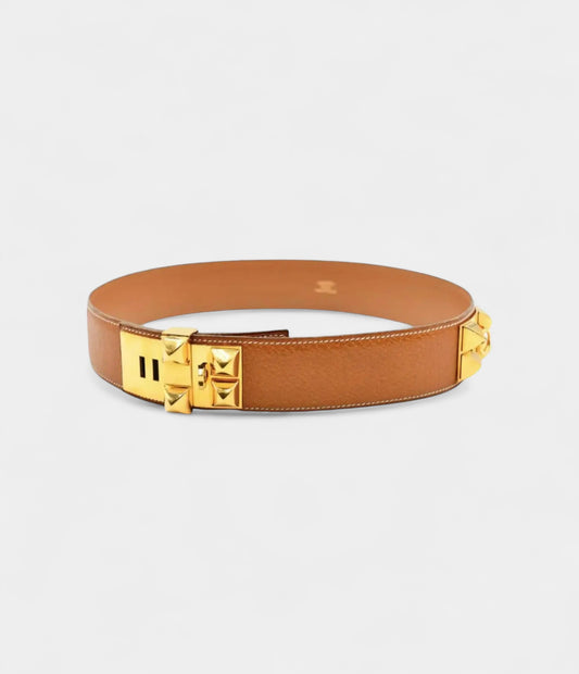 Hermès Collier de Chien Leather Belt