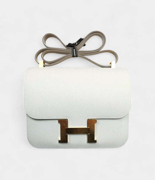 Hermès Constance 24 Bag Craie Gold Hardware
