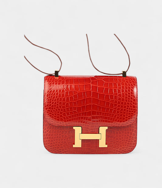 Hermès Constance 24 Bag Sanguine Alligator