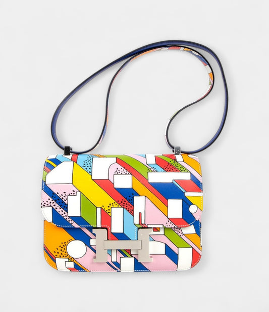 Hermès Constance 24 Limited Edition Multi-Color Bag