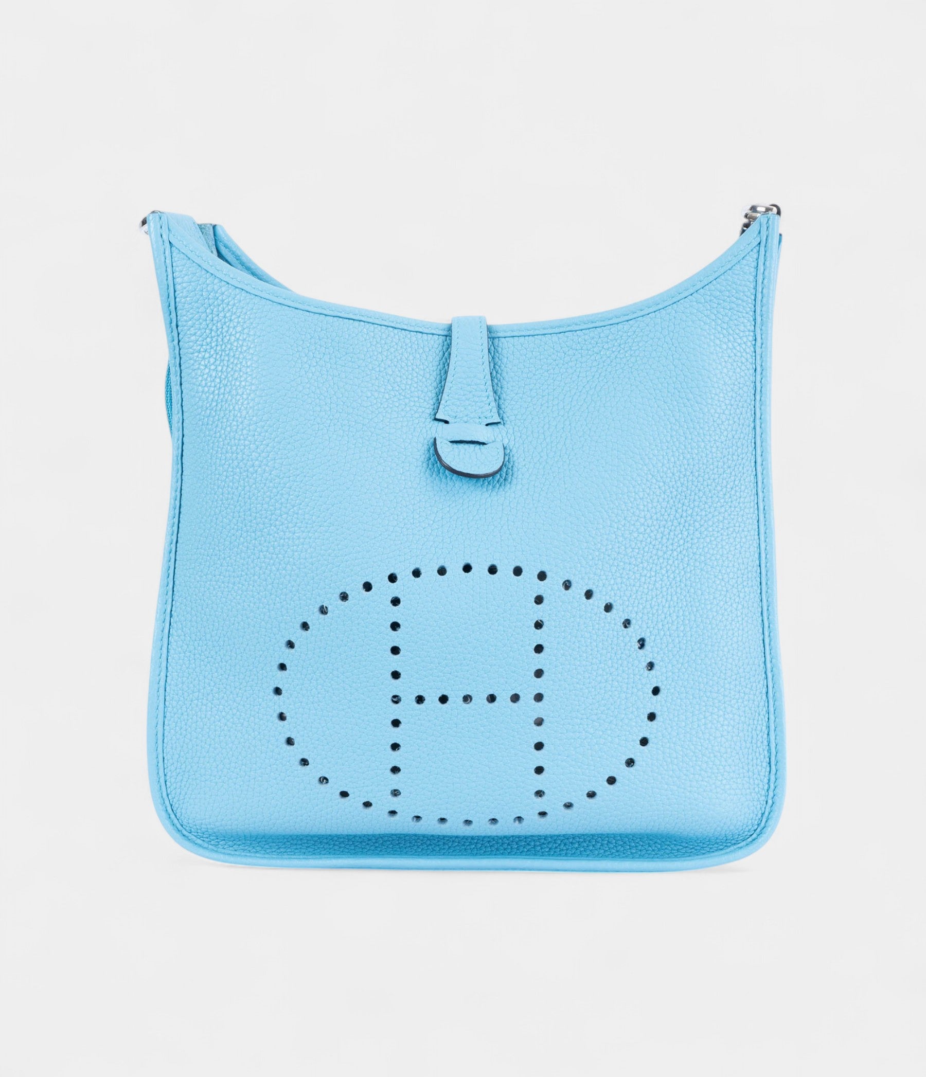 Hermès Evelyne 29 Crossbody Bag Bleu du Nord Clemence