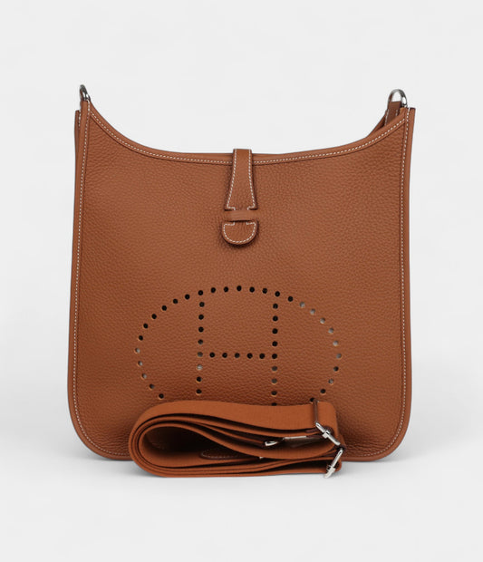 Hermès Evelyne III PM Gold Clemence Palladium Hardware